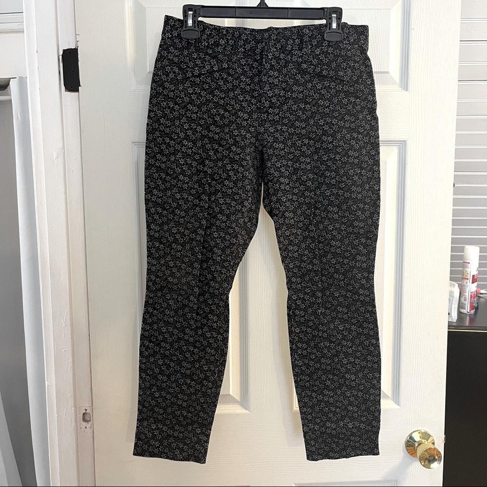 Cropped Pattered Pants